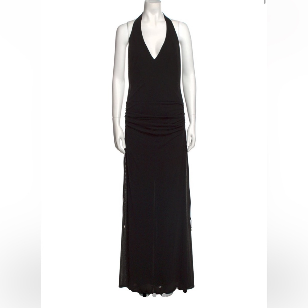 Halter maxi dress